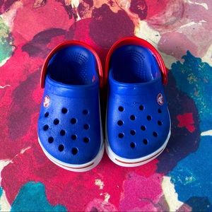 Baby Crocs, size 4-5, like new